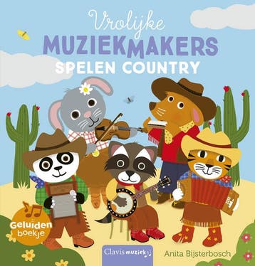 Vrolijke muziekmakers spelen country (Goed), Verzenden, Nieuw
