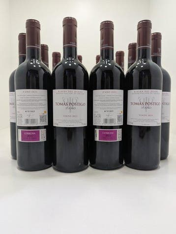 2023 Tomás Postigo 3º Año Tinto - Ribera del Duero - 12, Nieuw