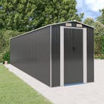 vidaXL Tuinschuur 192x772x223 cm gegalvaniseerd staal, Verzenden, Nieuw