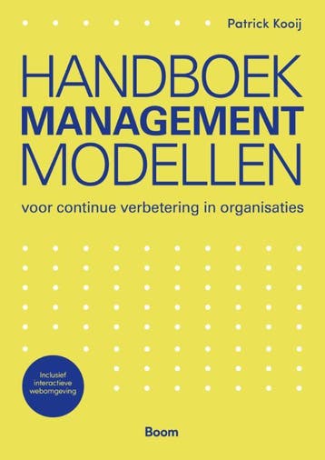 Handboek managementmodellen 9789024447626 Patrick Kooij, Boeken, Verzenden, Zo goed als nieuw, Patrick Kooij