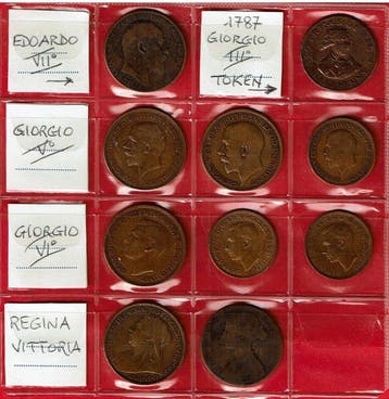 Wereld. Collection of coins Lotto di 37 Monete Gran