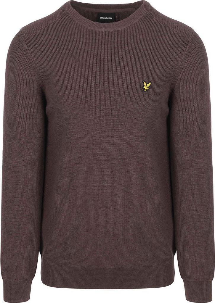 Lyle & Scott Rib Pullover Bruin maat Maat 52/54 (L) Heren, Vêtements | Hommes, Pulls & Vestes, Envoi