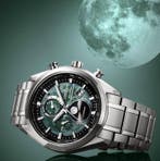 Citizen - Moonphase Tsuki Yomi - Radiocontrollato Titanio -, Nieuw