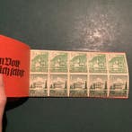 Empire allemand 1938 - Livret de timbres paysages et fleurs