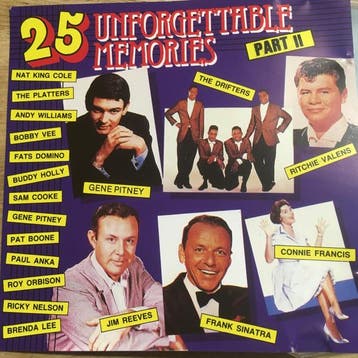 Various - 25 Unforgettable Memories Part II, Verzenden