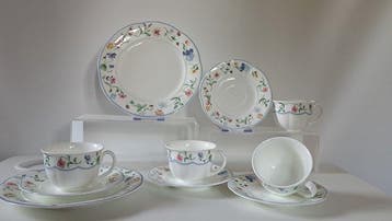Villeroy & Boch - Service à thé et café (11) - Mariposa -, Antiquités & Art