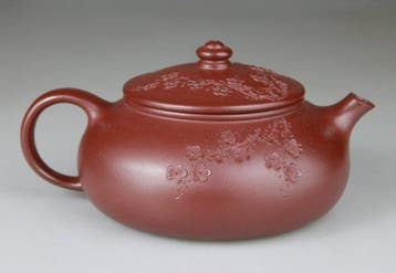 Theepot Yixing Zisha - Prachtig - Kunstmerk - Klei - China -