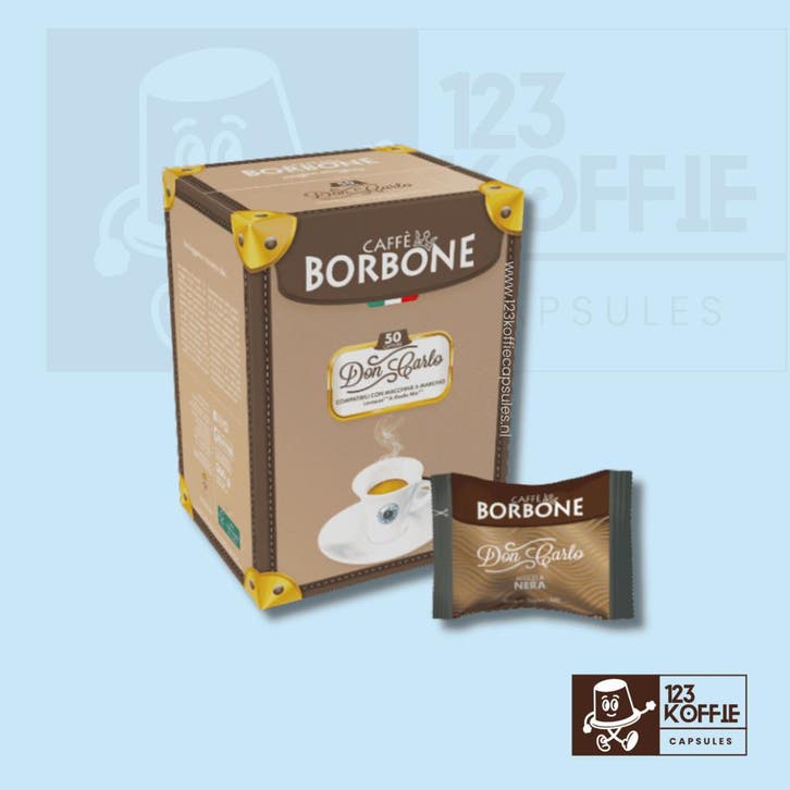Borbone Nera capsules A Modo Mio 50 stuks  sterke espresso, Electroménager, Accessoires de machine à café, Envoi