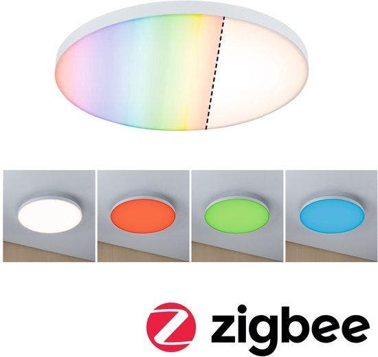 2dekans | Paulmann – Loria LED Paneel – 400 mm – Wit Metaal, Huis en Inrichting, Lampen | Overige, Ophalen of Verzenden