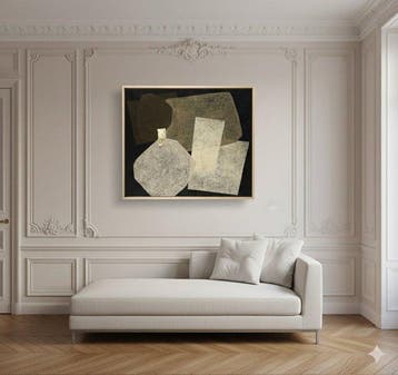 Valérie Bernier - RUE DES ARENES XL 125x105cm, Antiquités & Art