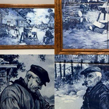 Tegel - tegeltableau J.C.v. Hunnink (1925) - 1950-1960