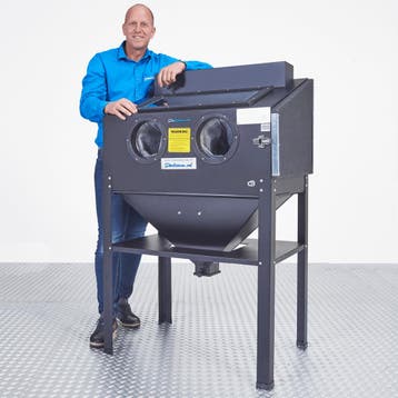 Datona Straalcabine Deluxe edition - 220 liter + 2 zakken, Ophalen of Verzenden