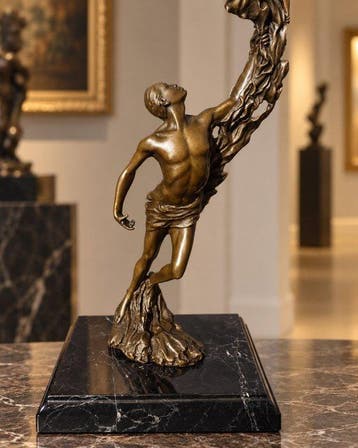 Aldo Vitaleh - after - sculptuur, “Eternal Dance” - Groot