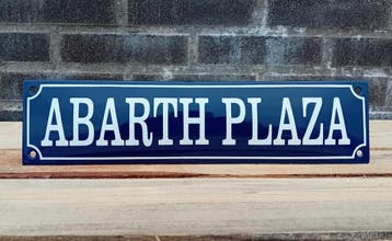 Abarth Plaza, Collections, Marques & Objets publicitaires, Verzenden