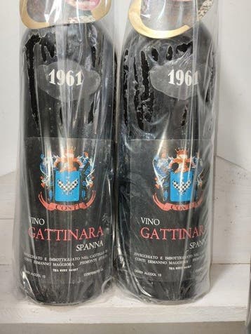 1961 Conti Ermanno Gattinara Spanna - Piedmont - 6, Verzamelen, Nieuw