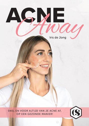 Acne Away - #1 Acneverzorging Boek - Vaarwel Puistjes,, Verzenden, Zo goed als nieuw, Iris De Jong