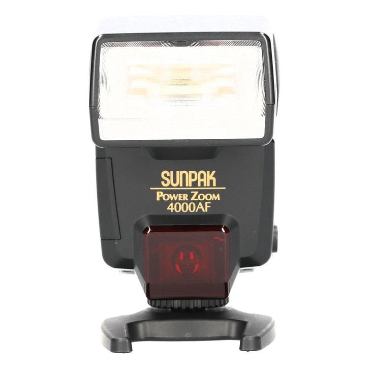 Sunpak Power Zoom 4000AF voor Canon met garantie, Audio, Tv en Foto, Fotografie | Fotostudio en Toebehoren, Gebruikt, Ophalen of Verzenden