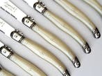 Laguiole - 12x Steak Knives - Pearl - style de -, Antiek en Kunst