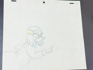 Walt Disney, 1987/90 - Originele animatietekening van Magica, Verzamelen, Nieuw