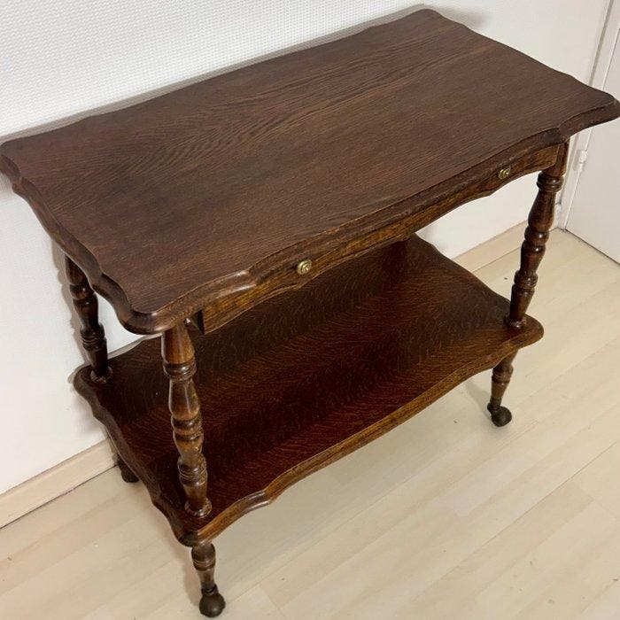 Console - Bois - Style Louis Philippe, Antiquités & Art, Antiquités | Autres Antiquités