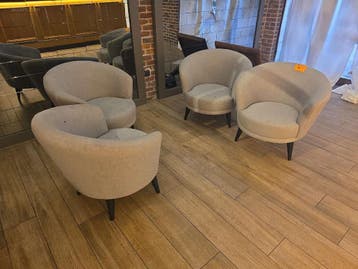 (4x) Fauteuils Leta, Tuin en Terras, Nieuw