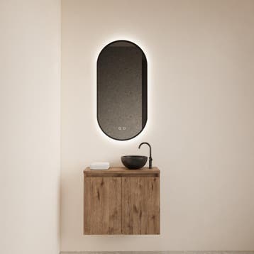 Fonteinmeubel BWS Meadow 60x50 cm Wellington Oak Incl., Doe-het-zelf en Bouw, Ophalen of Verzenden, Nieuw, Bad