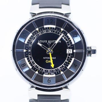 Louis Vuitton - Tambour GMT - Q113K - Heren - 2000-2010, Nieuw