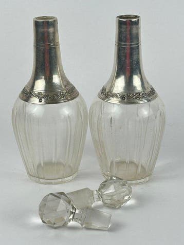 Carafe (2) - Cristal, Argent
