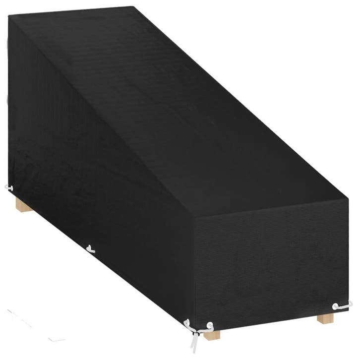 vidaXL Ligbedhoes met 12 oogjes 205x75x40/70 cm polyetheen, Tuin en Terras, Tuinmeubel-accessoires, Nieuw, Verzenden