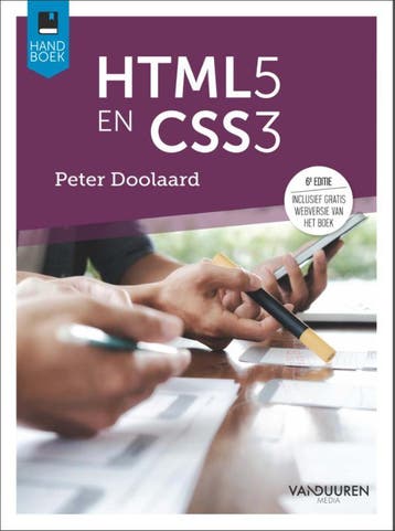 Handboek HTML5 en CSS / Handboek 9789463562645, Boeken, Verzenden, Gelezen, Peter Doolaard