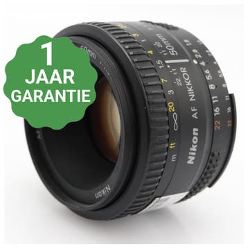 Nikon AF 50mm f/1.8 D | Tweedehands, Verzenden, Zo goed als nieuw