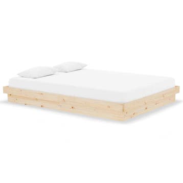 Bedframe massief grenen 135x190 | OP = OP | Pak die 34% k..., Verzenden