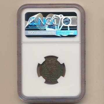 Nederlands-Indië, Zeeland. VOC Duit 1766 (Zonder
