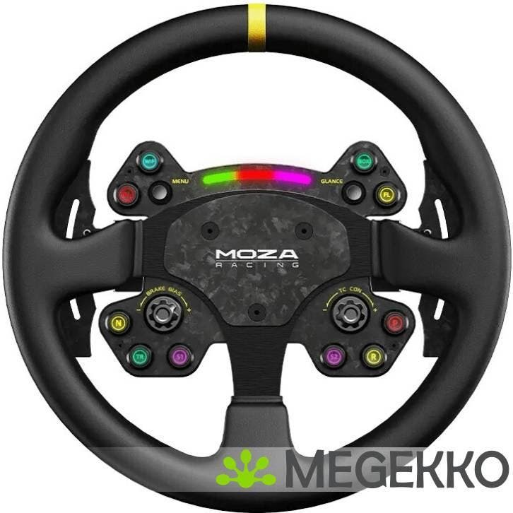 Moza RS V2 Leather Wheel, Computers en Software, Joysticks, Nieuw, Verzenden