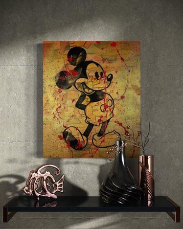 Zacca (2001) - Mickey ‘s feelings - (100% hand-painted)