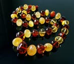 Amber Luxe verzamelobject Baltische barnsteen ketting