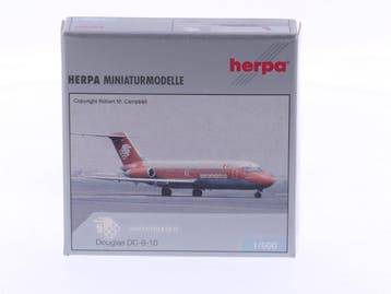 Schaal 1:500 Herpa 513623 Aeroméxico Douglas DC-9-10 Reg..., Ophalen of Verzenden