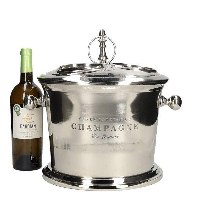 Rafraîchisseur à champagne - Acier, Antiquités & Art, Curiosités & Brocante