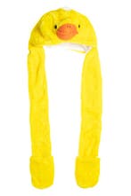 Muts Wanten Kuiken Sjaalmuts met Oortjes Eend Geel Bontmuts, Ophalen of Verzenden