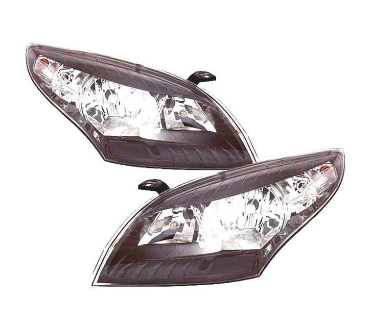 PHARES POUR RENAULT MEGANE III 08-11 FOND NOIR, Autos : Pièces & Accessoires, Éclairage, Envoi