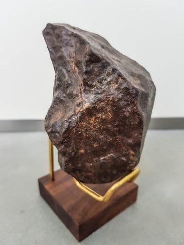 Chondrite Météorite de Chondrite - Hauteur : 9.1 cm -
