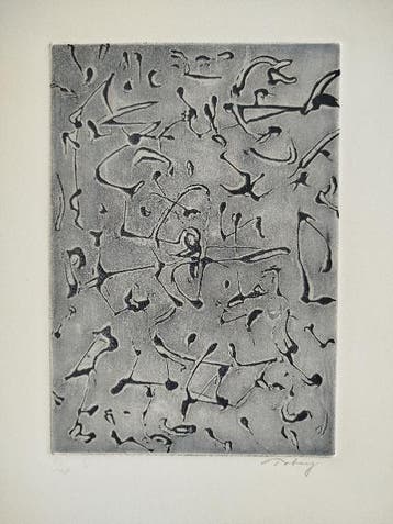 Mark Tobey (1890-1976) - Etude, Antiquités & Art, Antiquités | Autres Antiquités