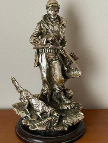 Argenteria La Sfinge - Beeldje - Cacciatore - .925 zilver