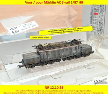Marklin modeltreinen, locomotieven, wagons, rails, 2dehands, Hobby en Vrije tijd, Ophalen of Verzenden, Nieuw, Märklin