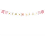 Banner Baby Girl Mix 1,75m, Verzenden