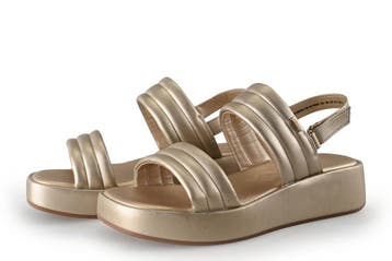 Mexx Sandalen in maat 38 Goud, Vêtements | Femmes, Verzenden, Sandalen of Muiltjes