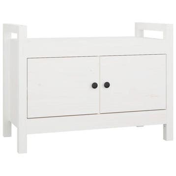 Halbankje wit 80cm | 69% korting | Retour deal, Verzenden, Gebruikt