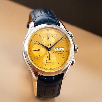 Baume & Mercier - Clifton Chronograph Champagne Dial -