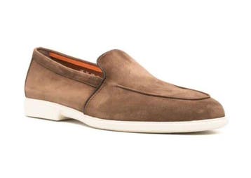 Santoni - Loafers - Maat: EU 42.5, Nieuw