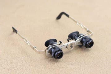 Verrekijker - Russische Fernglasbrille BS-1 7×, Collections